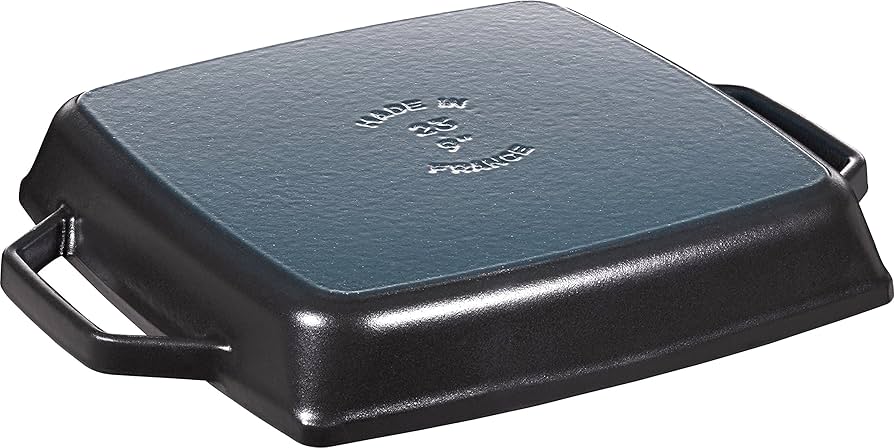 Amazon｜staub ストウブ 「 ピュアグリル スクエア ブラック 23cm