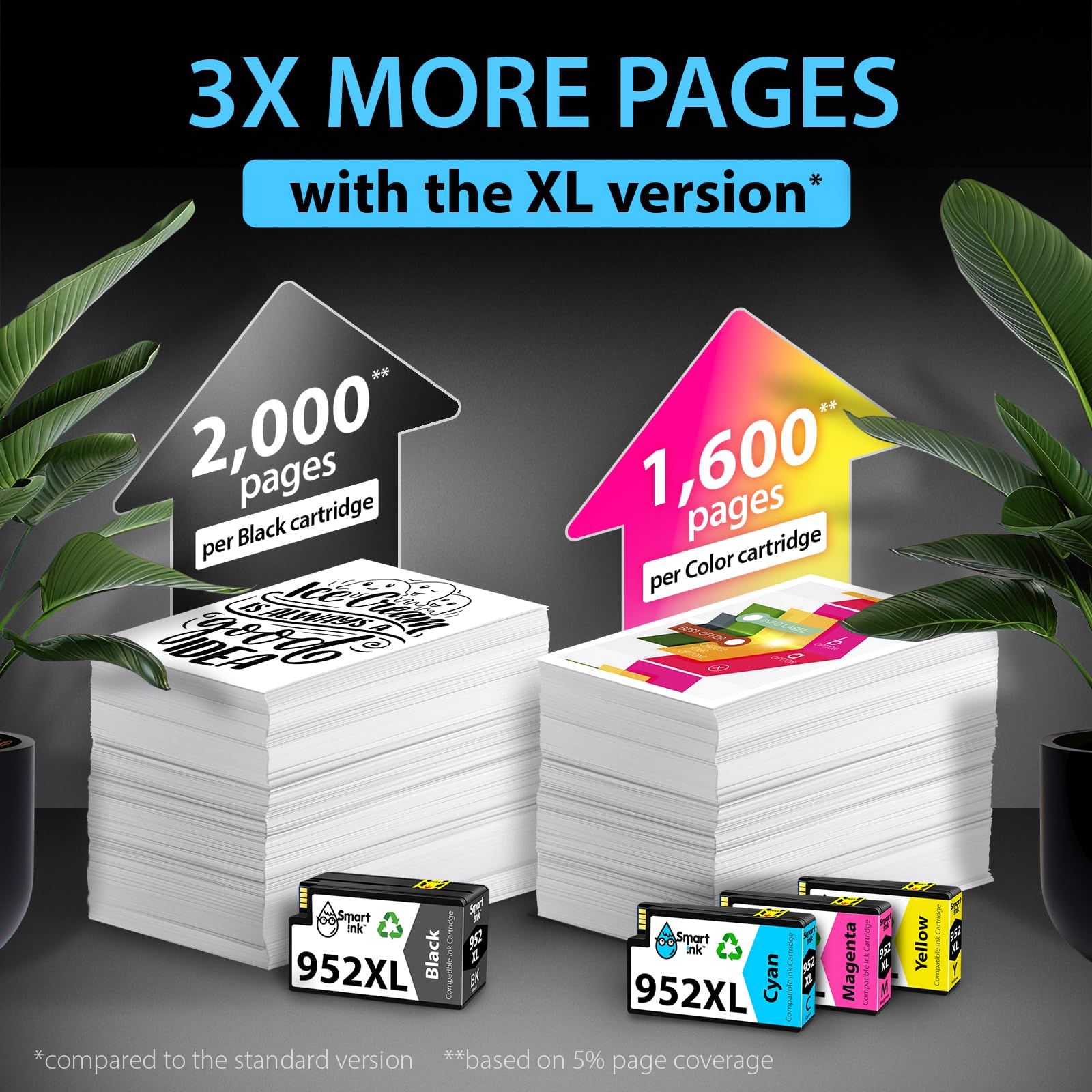 Amazon.co.jp: HP 952XL 952 XL 4 コンボパック (ブラック、シアン