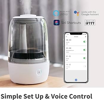 Amazon | SwitchBot 加湿器 卓上 超音波式 Alexa 大容量 3.5L 上から