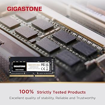 Amazon.co.jp: 【メモリ ノートパソコン専用 DDR4】GIGASTONE 16GBx2枚