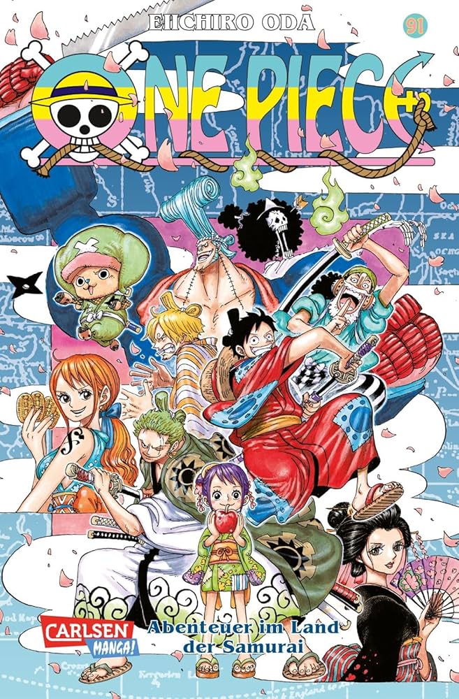 One Piece 91: Oda, Eiichiro: 9783551728654: Amazon.com: Books