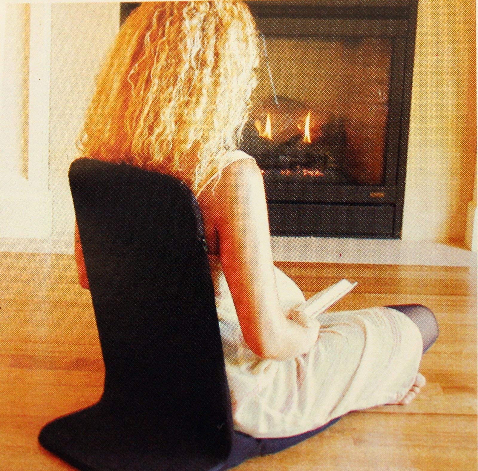 Amazon.com: Portable Floor Chair, Memory Foam Seat, Padded Back