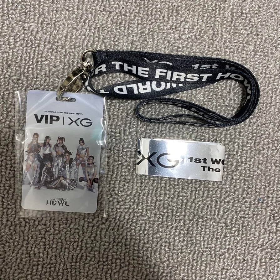 Amazon.co.jp: XG ワールドツアー ソウル公演 VIP特典 ラミネートパス