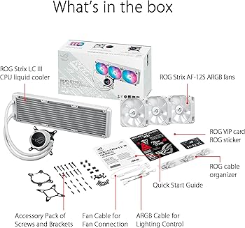 Amazon.com: ASUS ROG Strix LC III 360 ARGB White Edition All-in