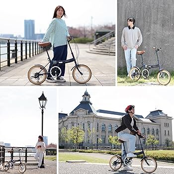 Amazon | MYPALLAS(マイパラス) 折畳自転車16インチ シマノ製