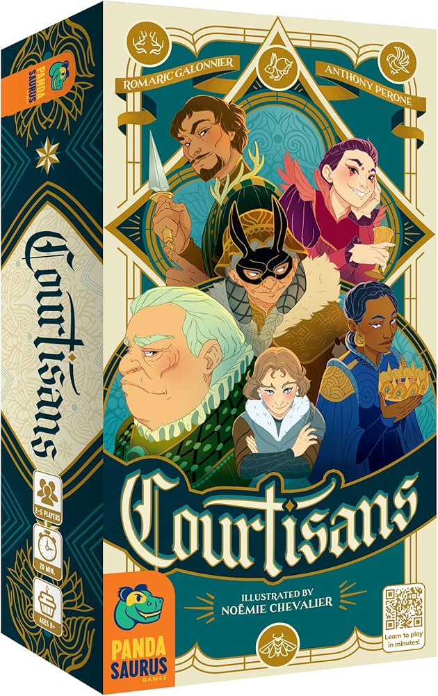 Amazon.com: Courtisans Card Game - Navigate Intrigue and Influence