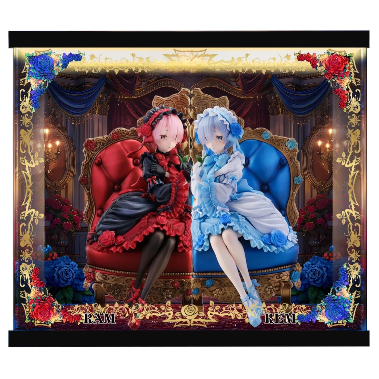 Amazon.co.jp: ラム レム Gothic ver 1/7 F:NEX 専用 アクリルケース