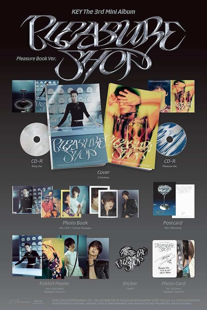 KEY, SHINEE - SHINee KEY Pleasure Shop 3rd Mini Album Photobook A