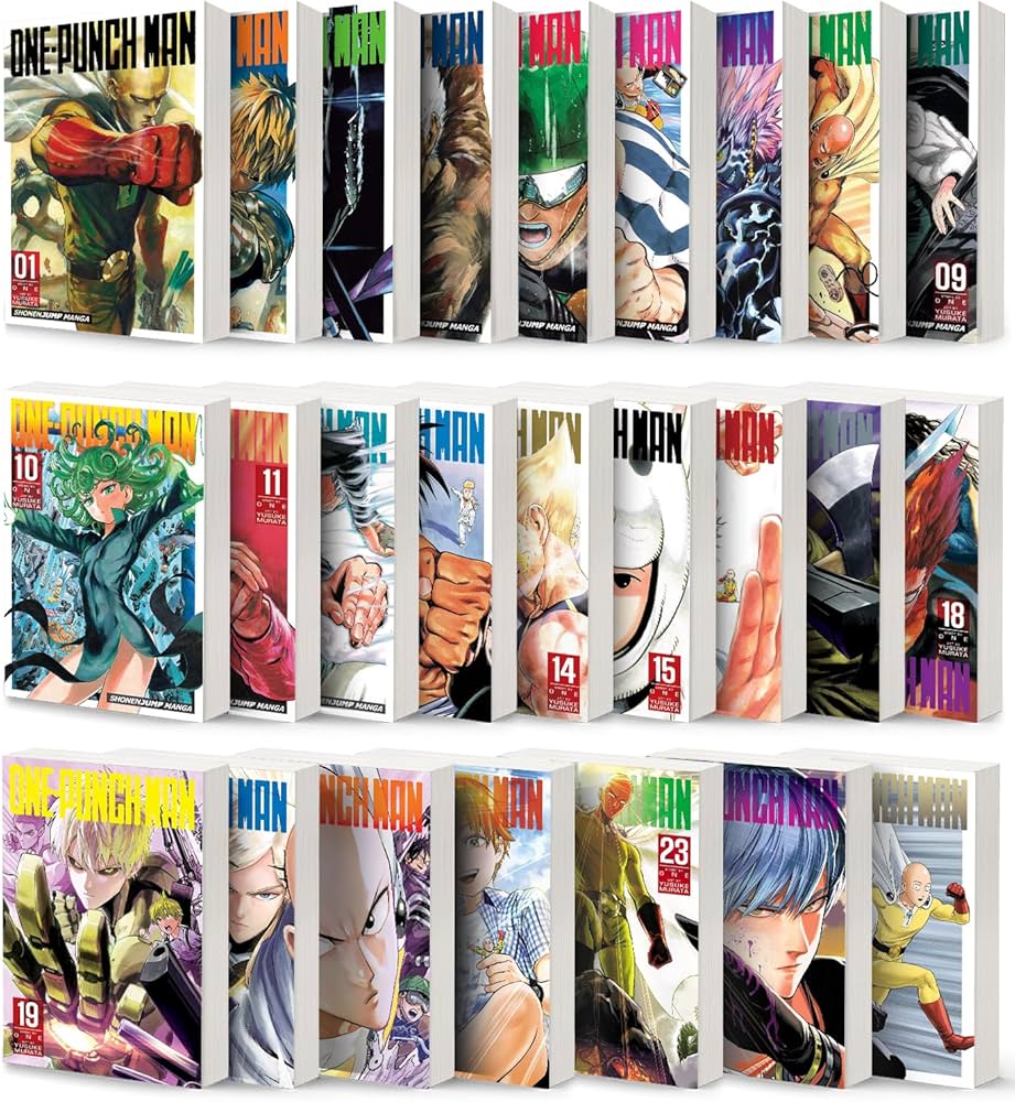 One-Punch Man Volume 1-25 Collection Books Set: ONE, 9781421585642