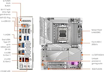 Amazon | GIGABYTE X870 AORUS ELITE WIFI7 ICE - AMD Ryzen 用