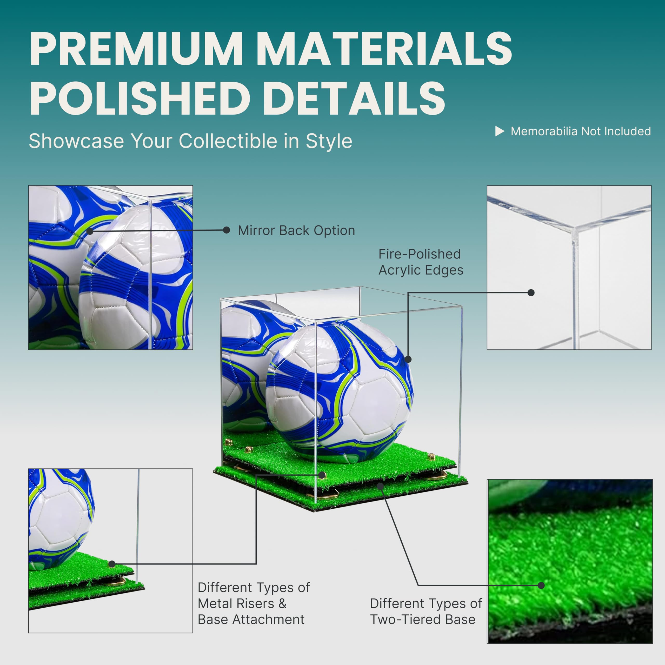 Amazon.co.jp: Better Display Cases アクリルサッカーボール