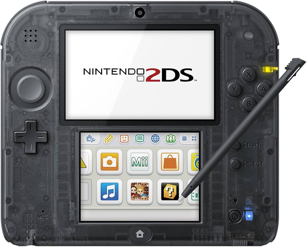 Amazon.com: Nintendo 2DS Clear Black