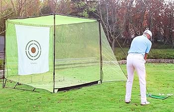Amazon | ゴルフネット 練習用 室内屋外 大型： 自宅練習 ゴルフ練習