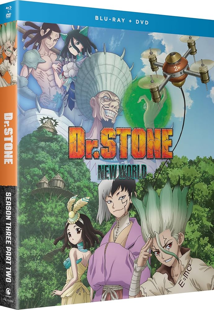 Amazon.com: Dr. Stone - Season 03 Part 2 - Blu-ray & DVD : Various