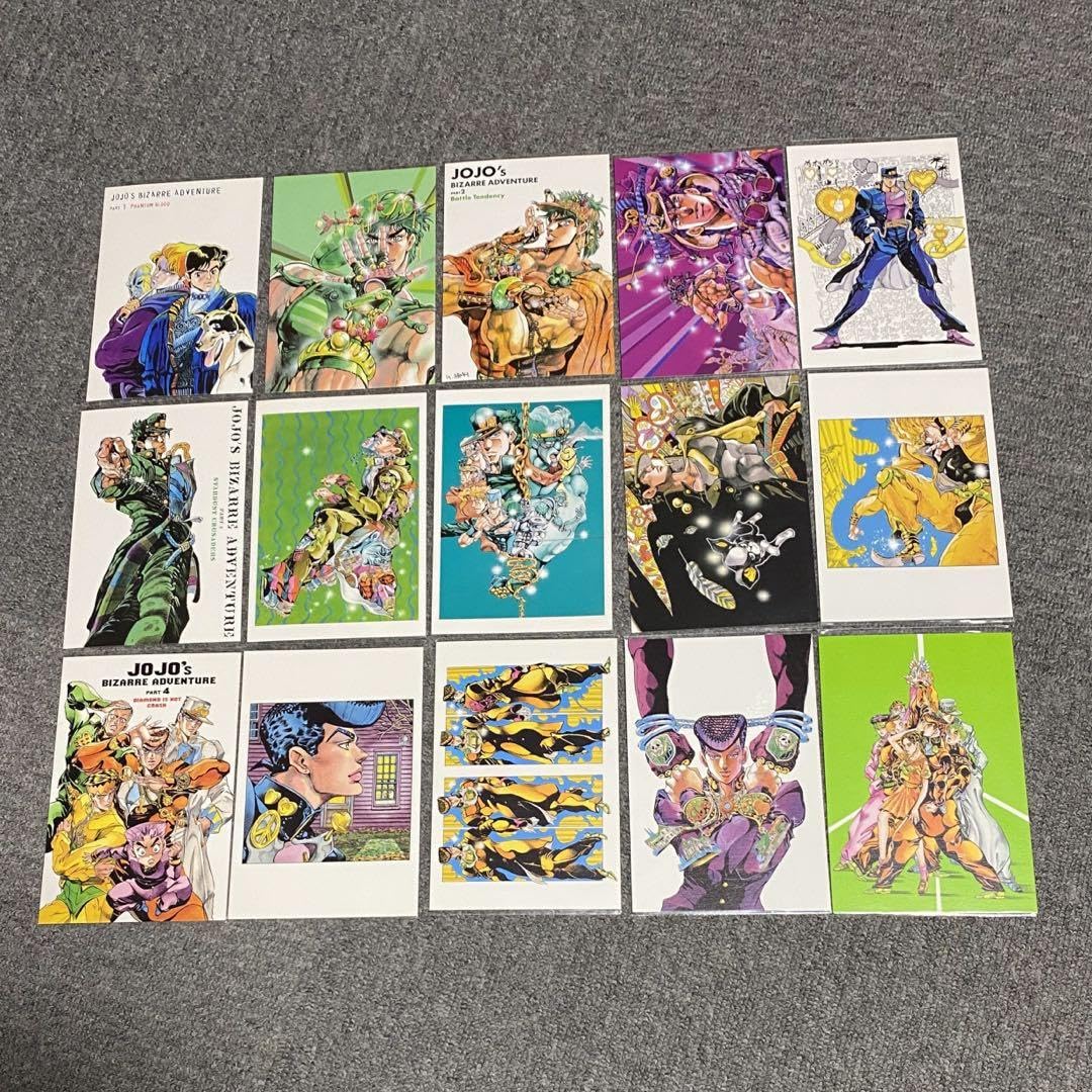 Amazon.co.jp: JOJO展 2012 本限定ポストカード50枚セット ジョジョ展