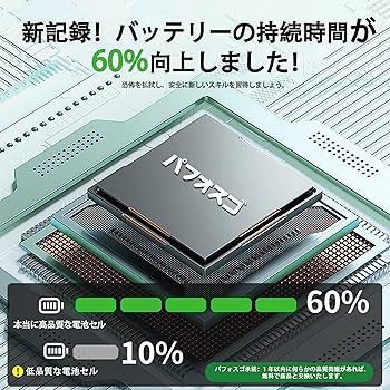 Amazon.co.jp: パフォスゴ for MacBook Air M1 2020 バッテリー 交換