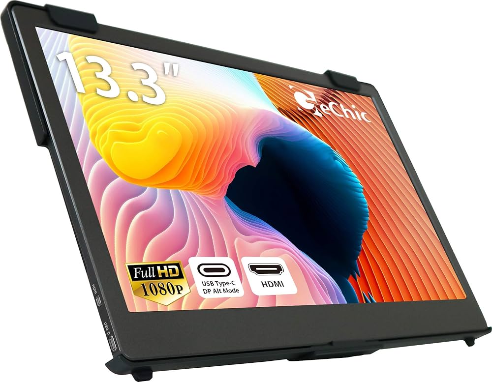 Amazon.co.jp: GeChic モバイルモニター On-Lap 1306H 13.3インチ USB