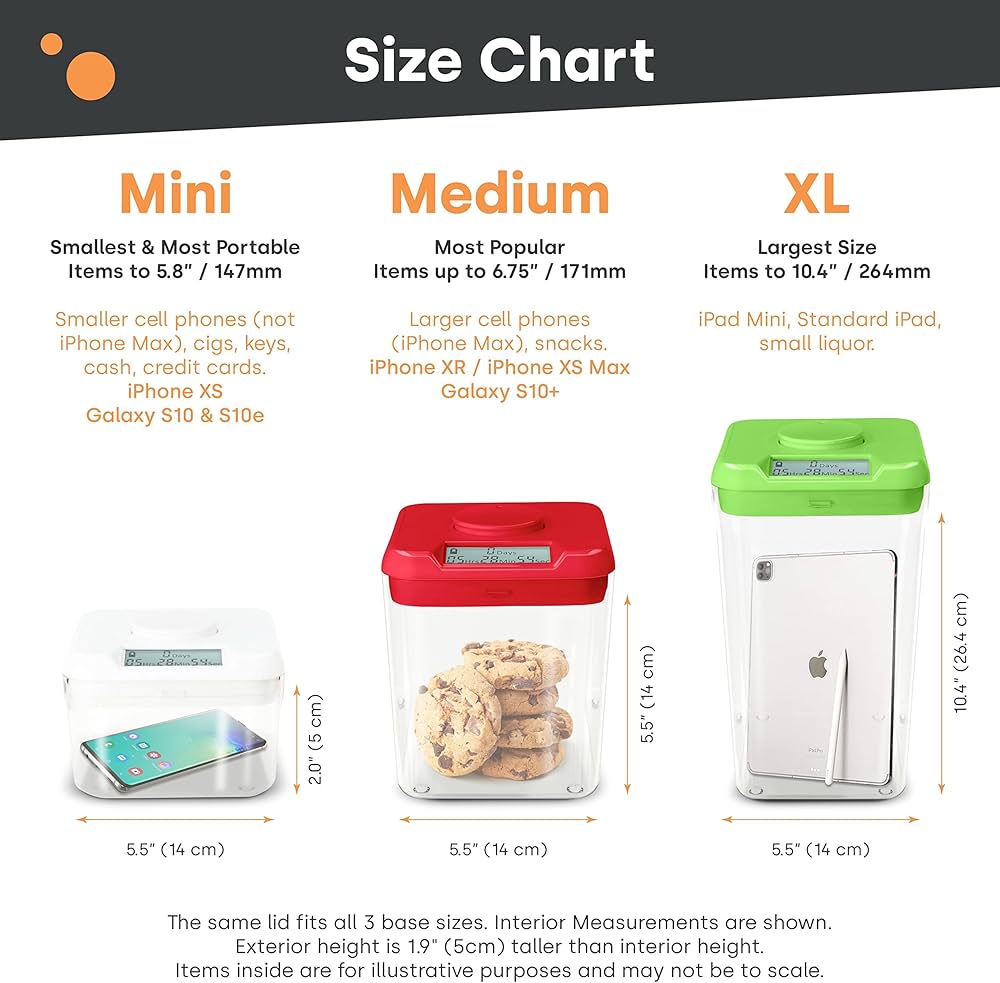 Amazon.co.jp: Kitchen Safe タイムロッキングコンテナ(XLサイズ