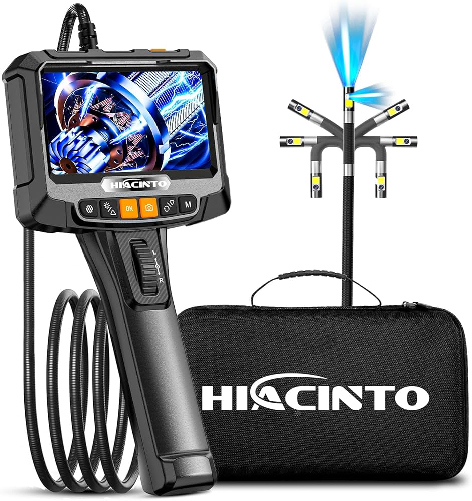 Amazon.co.jp: Hiacinto ファイバースコープ デュアル 先端可動式