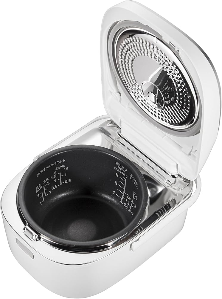 Amazon | パナソニック 5.5合 炊飯器 IH式 ホワイト SR-HB105-W