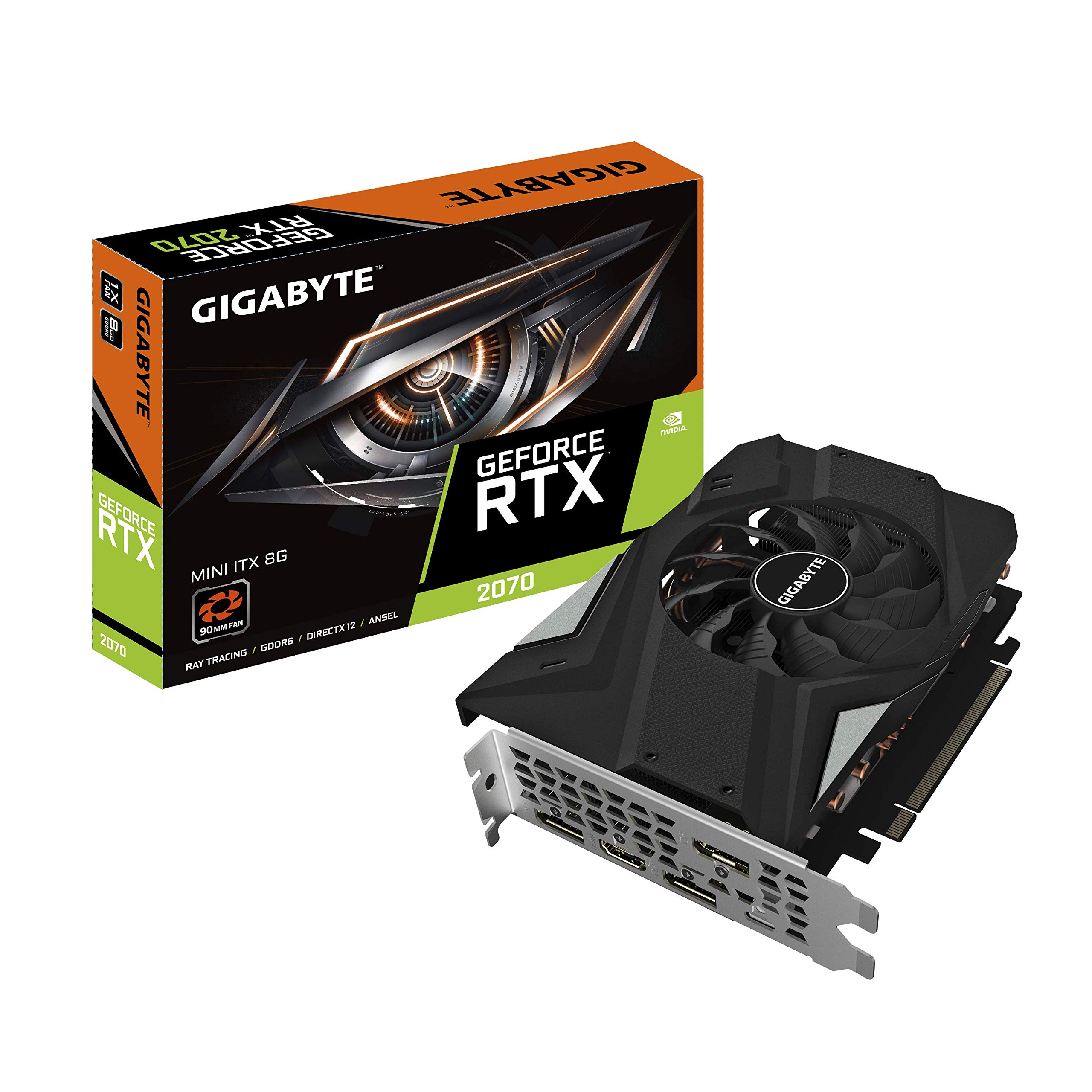 Amazon | GIGABYTE GeForce RTX 2070 MINI ITX 8G グラフィックカード