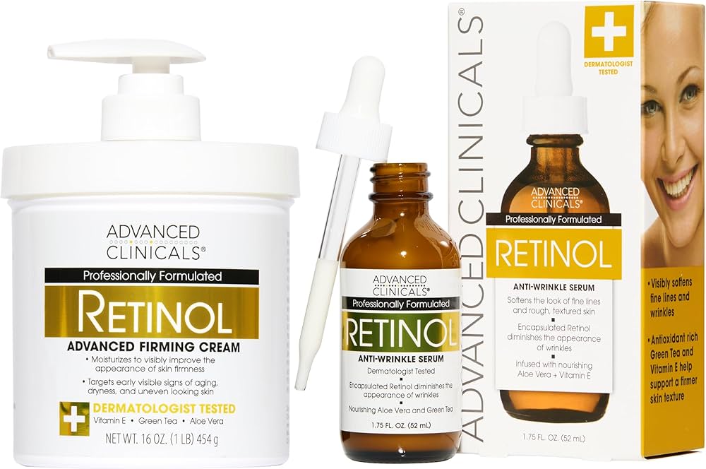 Amazon.com : Advanced Clinicals Retinol Body Lotion + Retinol