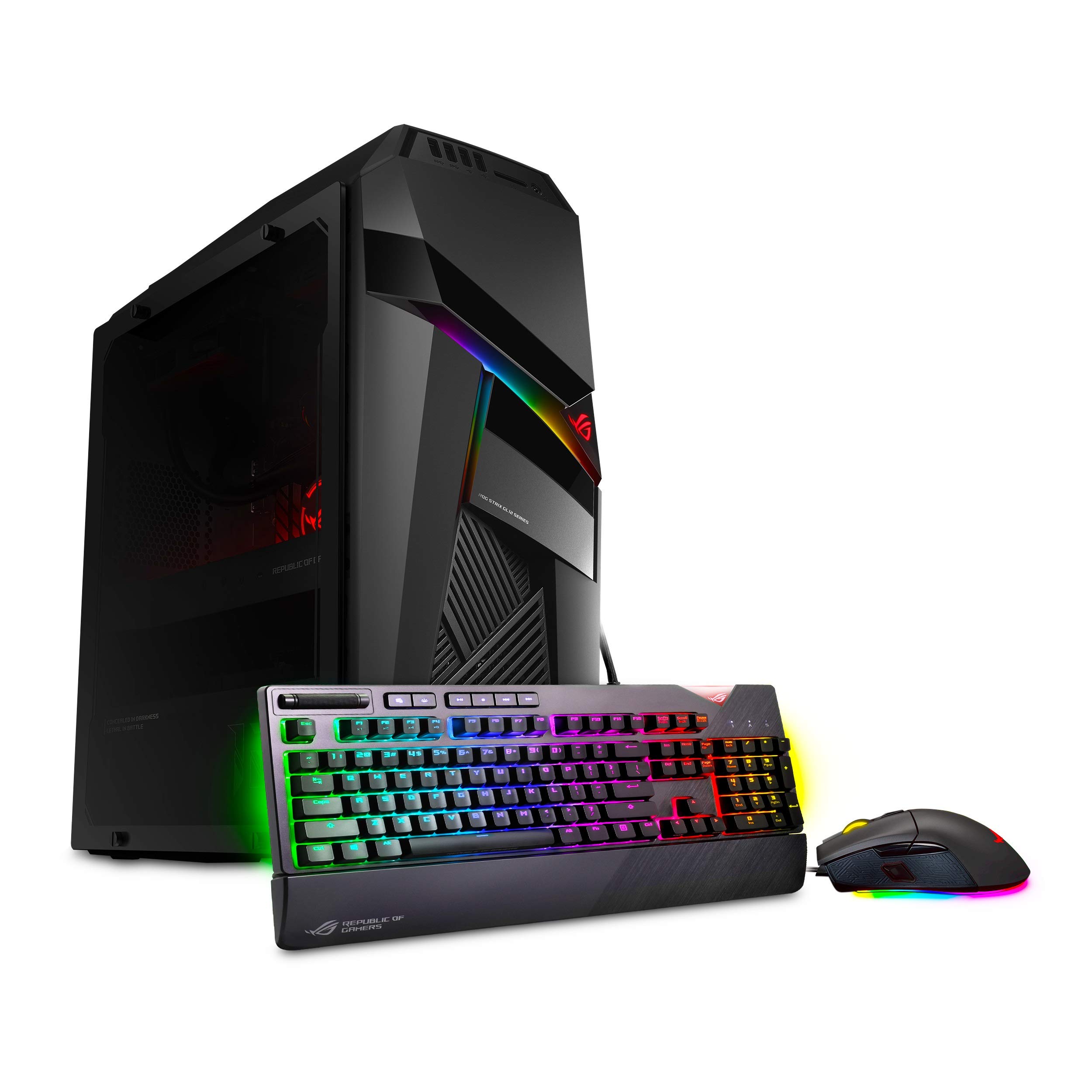 Amazon.com: ROG Strix GL12 Gaming Desktop, Overclocked 9th Gen