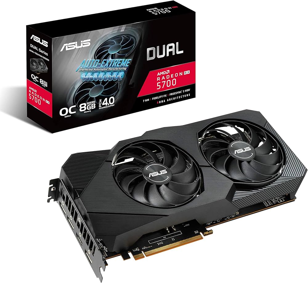 Amazon | ASUS AMD RX 5700搭載 デュアルファンモデル 8G DUAL-RX5700