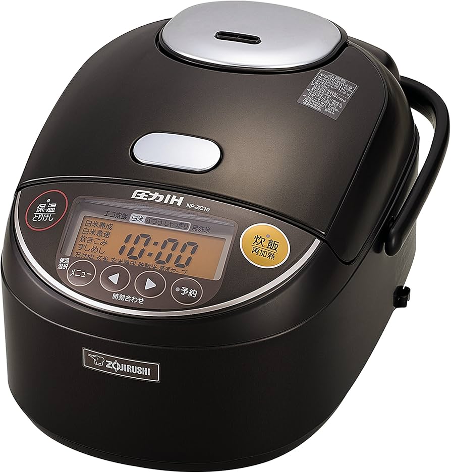 Amazon | 象印 炊飯器 5.5合 圧力IH式 極め炊き ダークブラウン NP