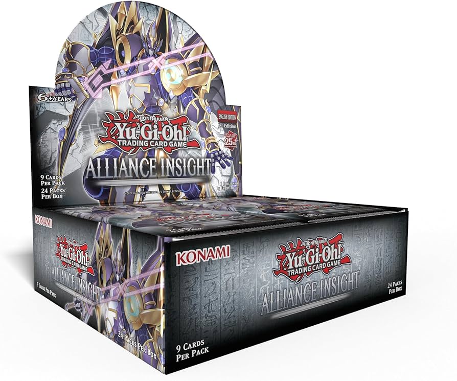 Amazon.com: Yu-Gi-Oh! Alliance Insight Display (24) : Toys & Games