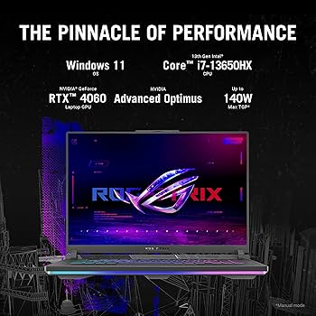 Amazon.co.jp: ASUS ROG Strix G16 ゲーミングノートパソコン、165Hz