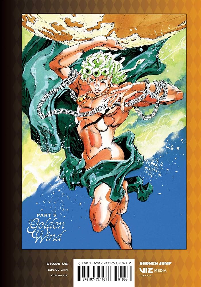 Amazon.com: JoJo's Bizarre Adventure: Part 5-Golden Wind, Vol. 8
