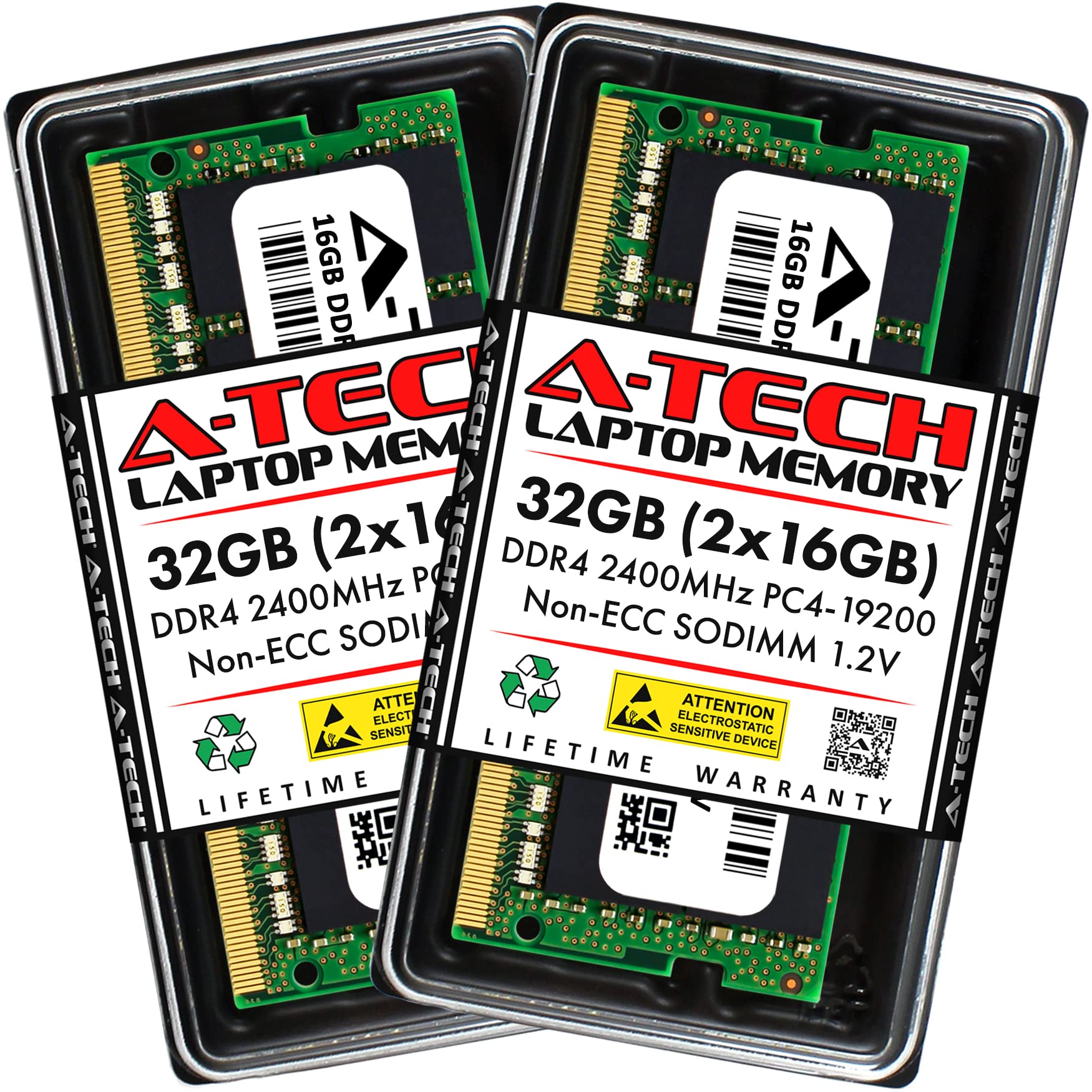 A-Tech 32GB Kit (2x16GB) RAM for Toshiba DynaBook B65/M, R73/H