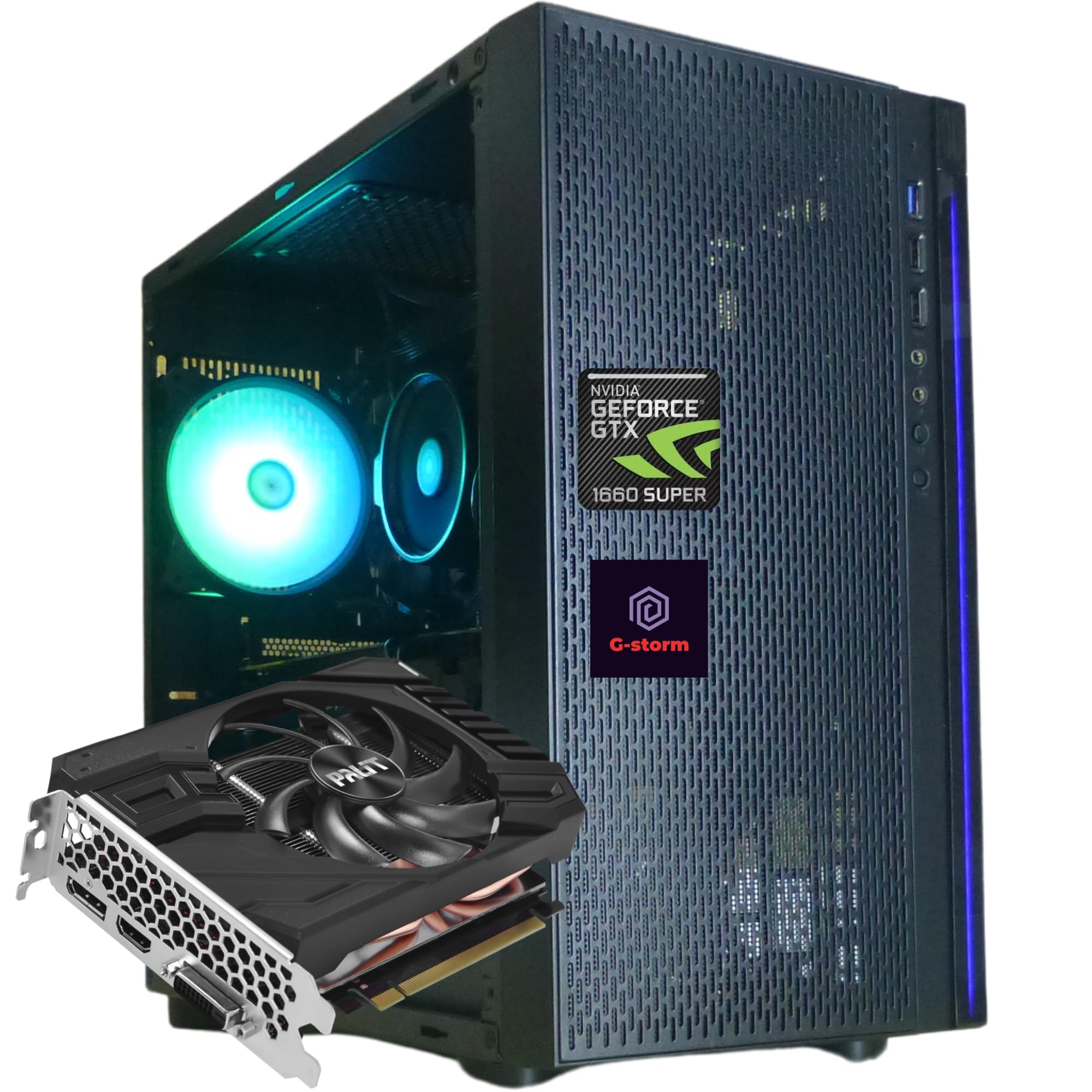 Amazon.co.jp: WaffleMK ゲーミングPC デスクトップPC タワー型 G