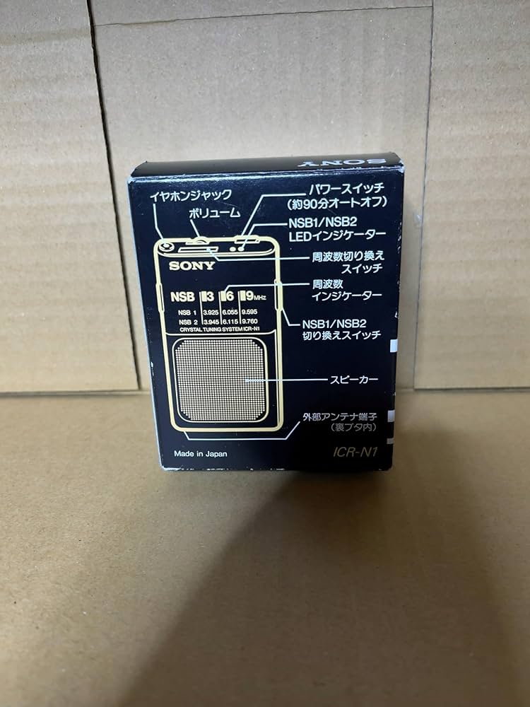 Amazon.co.jp: SONY ラジオNIKKEI /MWポケッタブルラジオ ICR-N1