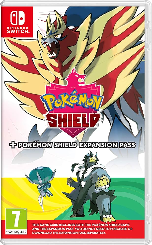 Amazon.com: Pokemon Shield + Expansion Pass (Nintendo Switch