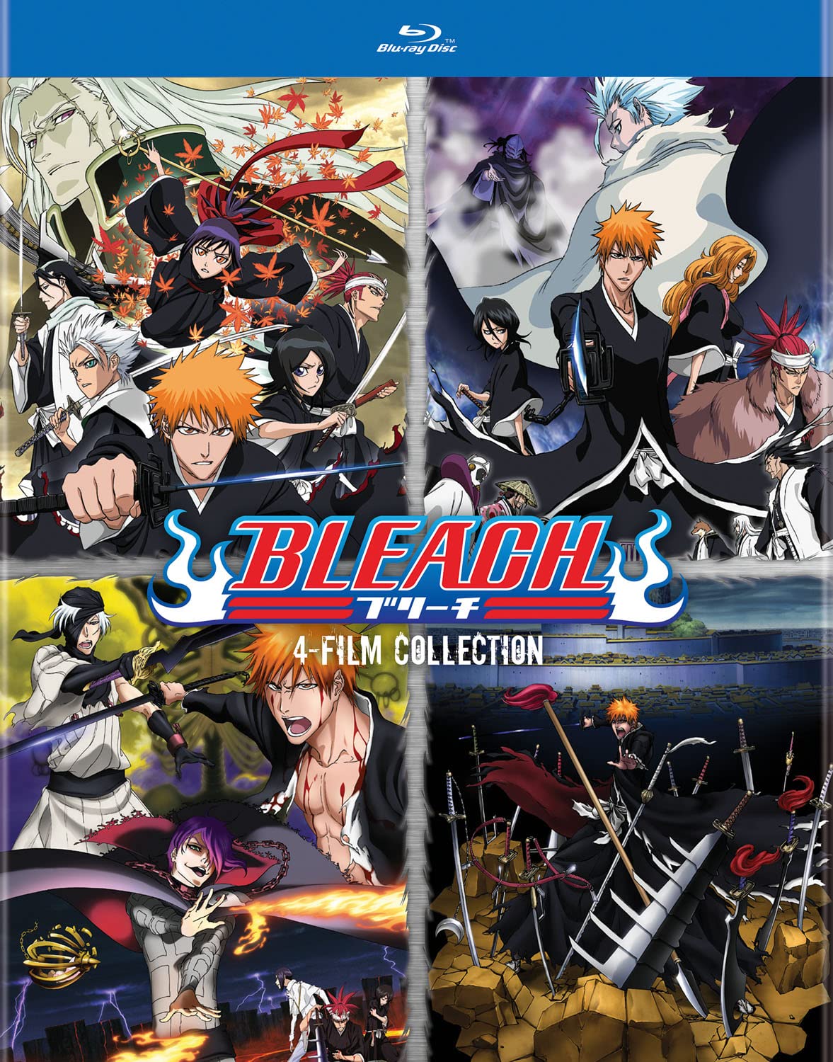 Amazon.co.jp: BLEACH 4-FILM COLLECTION : DVD