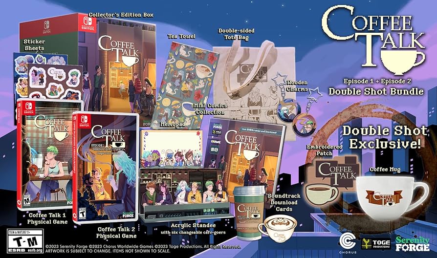 Coffee Talk Episode 1 + 2: Double Shot Bundle for Nintendo Switch
