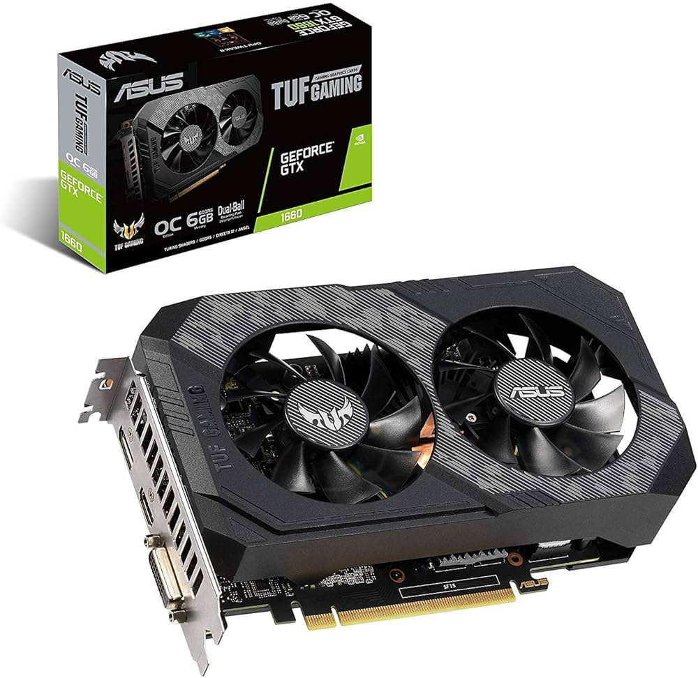 Amazon | ASUS NVIDIA GTX 1660 搭載 デュアルファンモデル 6G TUF-GTX