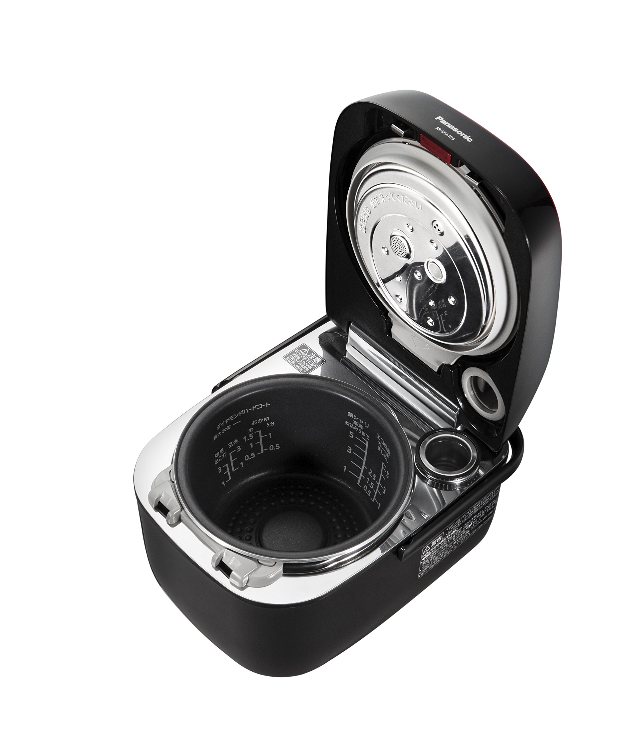 Amazon | パナソニック 5.5合 炊飯器 圧力IH式 Wおどり炊き ブラック