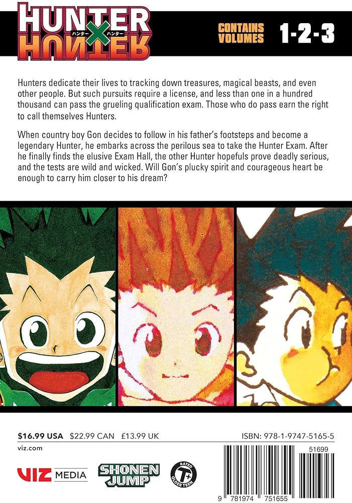 Hunter X Hunter (3-In-1 Edition), Vol. 1: Includes Vols. 1, 2 & 3