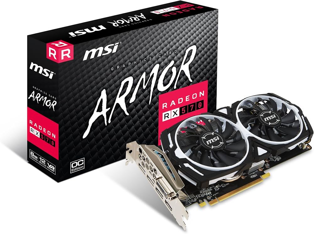 Amazon | Radeon RX 570 ARMOR 8G OC | MSI | グラフィックボード 通販