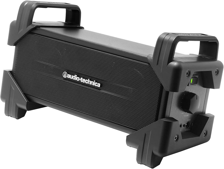 Amazon | audio-technica BOOGIE BOX アクティブスピーカー(ブラック