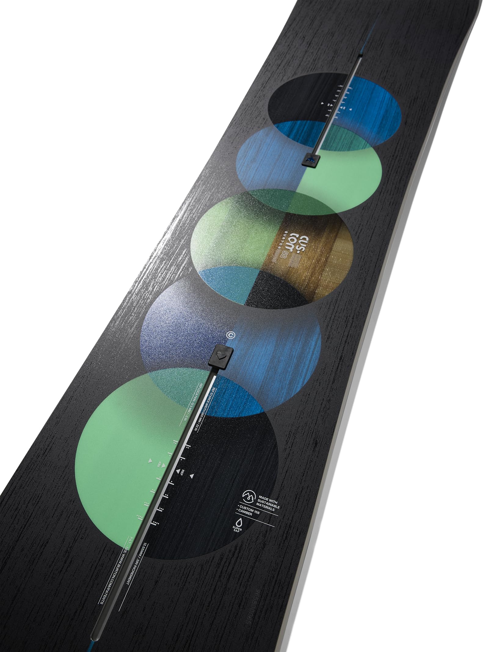 Amazon | Burton メンズ カスタム キャンバー スノーボード 154cm