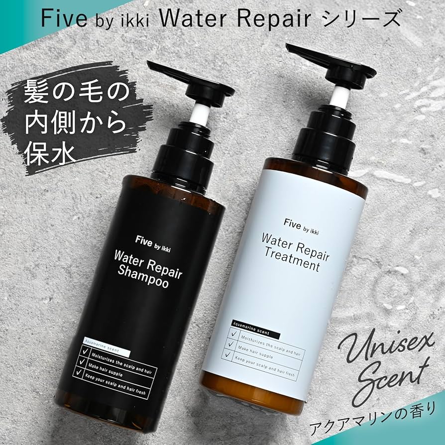 Amazon.co.jp: Five by ikki Takeuchi Ikki Water Repair Shampoo