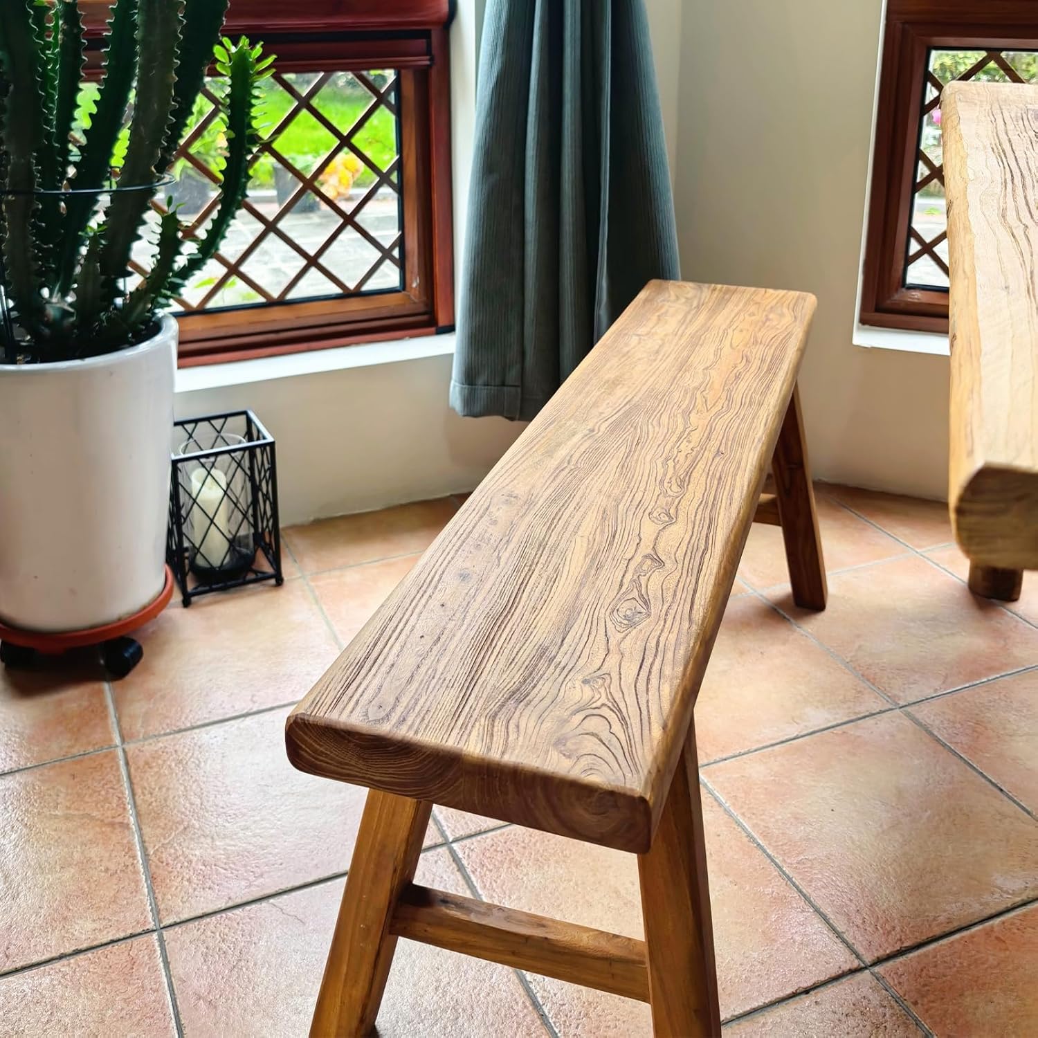 夏セール✨ワイルド❣️棚有A:楠サイドテーブル、TV台、飾り棚 夏セール