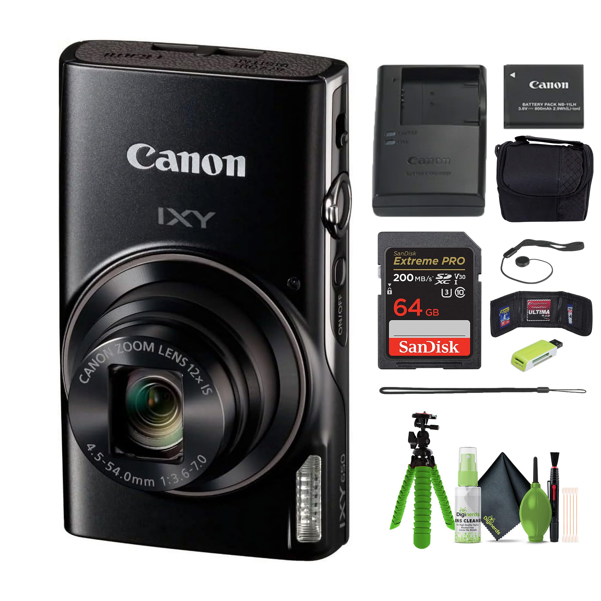 Buy Canon IXY 650 Compact Digital Camera 12x Optical Zoom IXY650