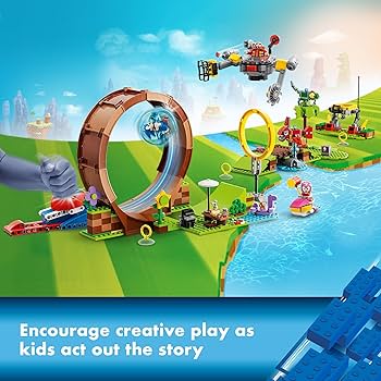 LEGO Sonic The Hedgehog Sonic's Green Hill Zone Loop Challenge