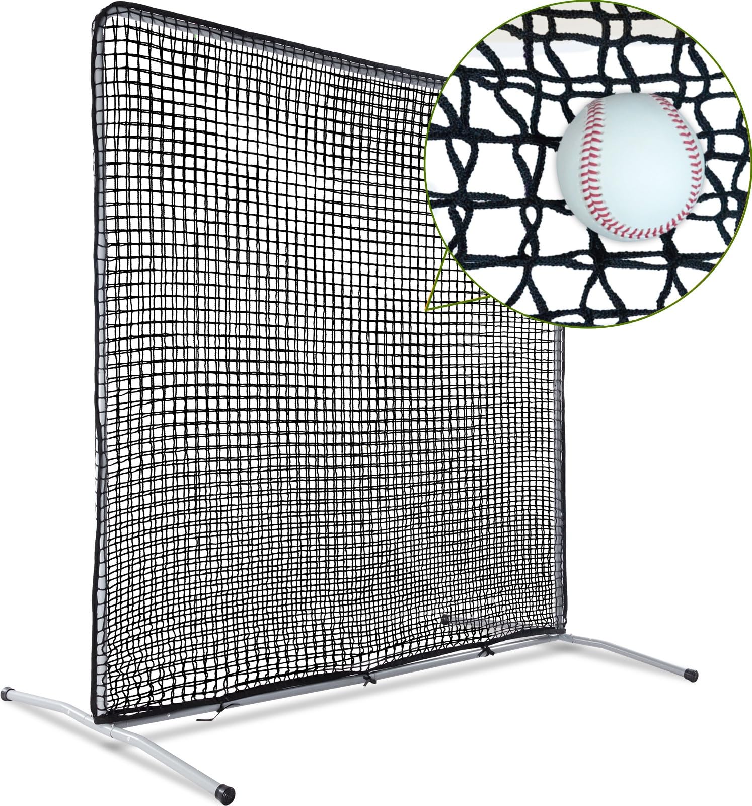 Amazon | 野球ネット 防球ネット 練習用：野球バックネット 2.1x2.1m