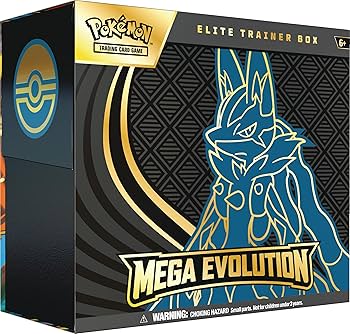 Amazon.com: Pokémon TCG: Mega Evolution Elite Trainer Box - Mega